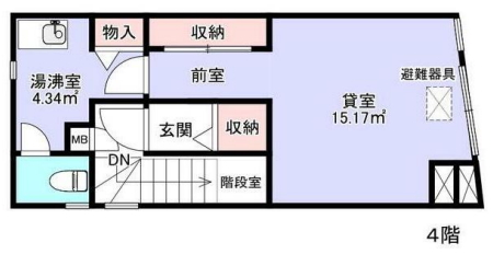 賃貸オフィス間取り図