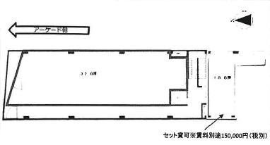 賃貸オフィス間取り図