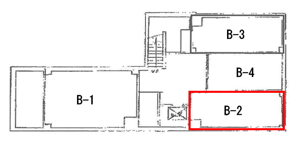 賃貸オフィス間取り図