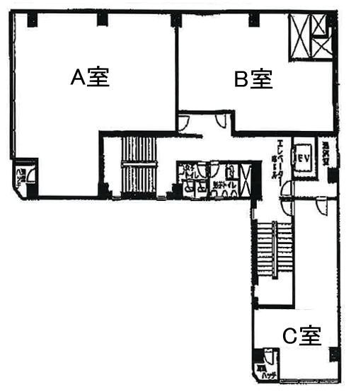 賃貸オフィス間取り図