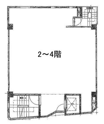 賃貸オフィス間取り図