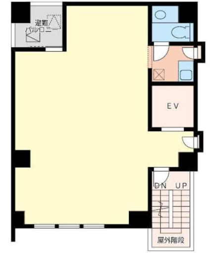 賃貸オフィス間取り図