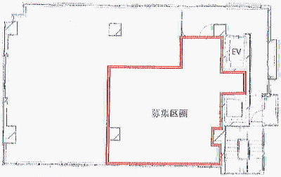 賃貸オフィス間取り図