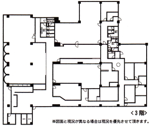 賃貸オフィス間取り図