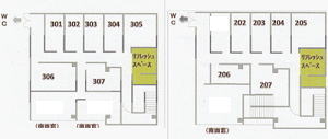 賃貸オフィス間取り図