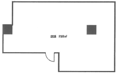 賃貸オフィス間取り図