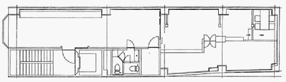 賃貸オフィス間取り図