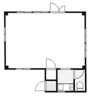 賃貸オフィス間取り図