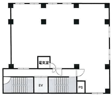 賃貸オフィス間取り図