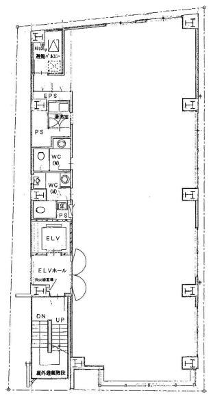 賃貸オフィス間取り図