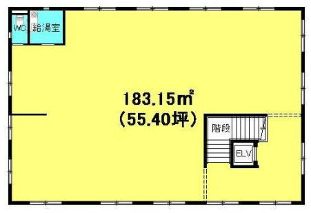 賃貸オフィス間取り図