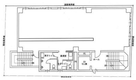 賃貸オフィス間取り図