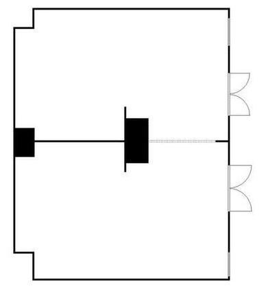賃貸オフィス間取り図