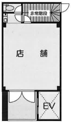 賃貸オフィス間取り図