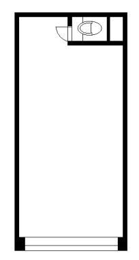 賃貸オフィス間取り図
