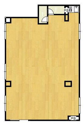 賃貸オフィス間取り図
