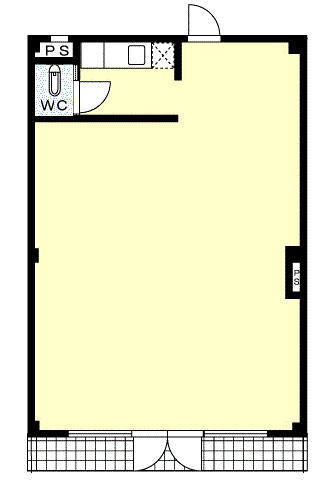 賃貸オフィス間取り図