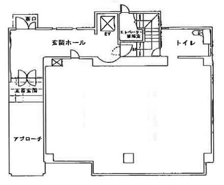 賃貸オフィス間取り図