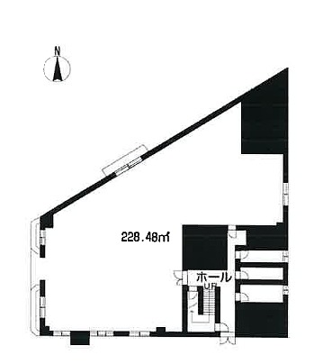 賃貸オフィス間取り図