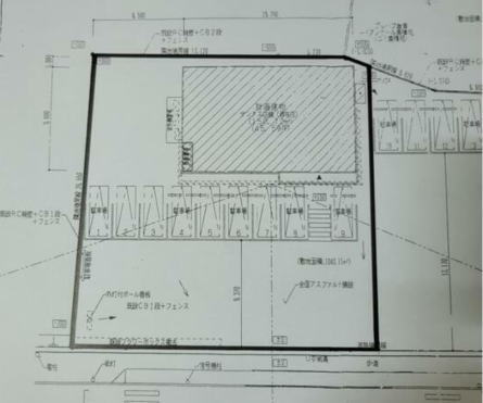 賃貸オフィス間取り図