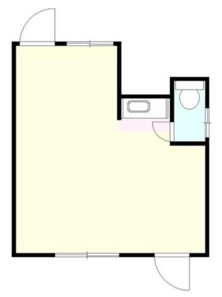 賃貸オフィス間取り図