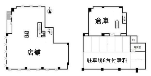 賃貸オフィス間取り図