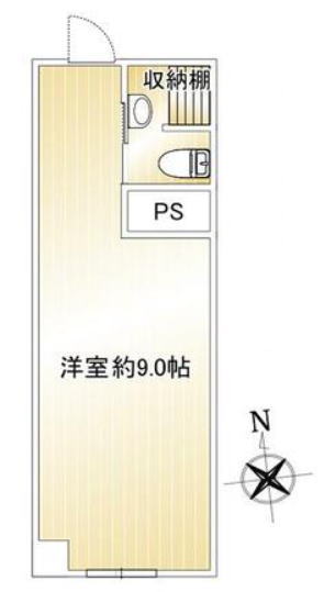 賃貸オフィス間取り図
