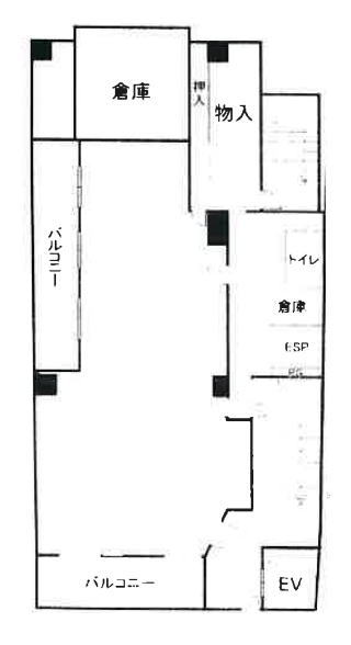 賃貸オフィス間取り図