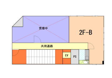 賃貸オフィス間取り図