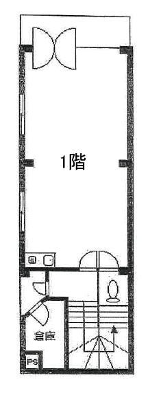 賃貸オフィス間取り図