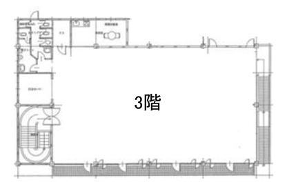 賃貸オフィス間取り図