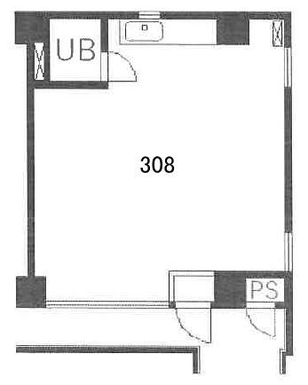 賃貸オフィス間取り図