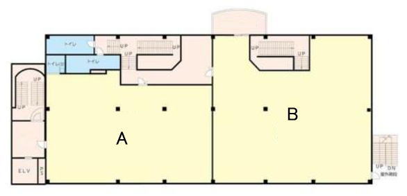 賃貸オフィス間取り図