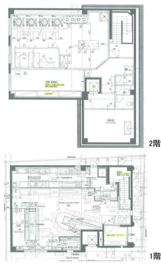 賃貸オフィス間取り図
