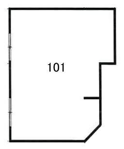賃貸オフィス間取り図