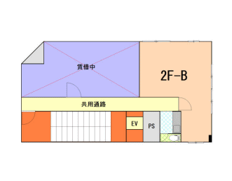 賃貸オフィス間取り図
