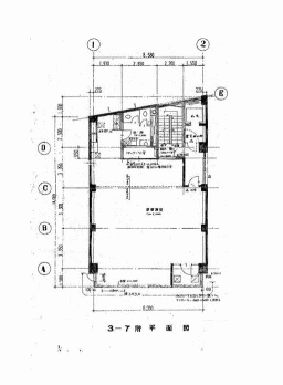 賃貸オフィス間取り図