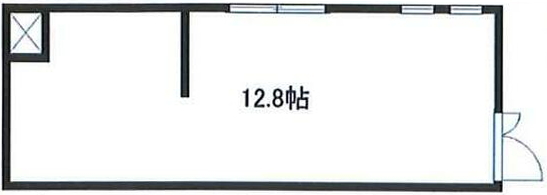 賃貸オフィス間取り図