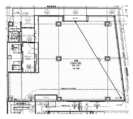 賃貸オフィス間取り図