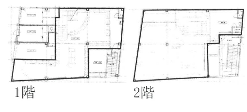 賃貸オフィス間取り図