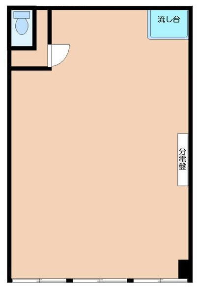 賃貸オフィス間取り図