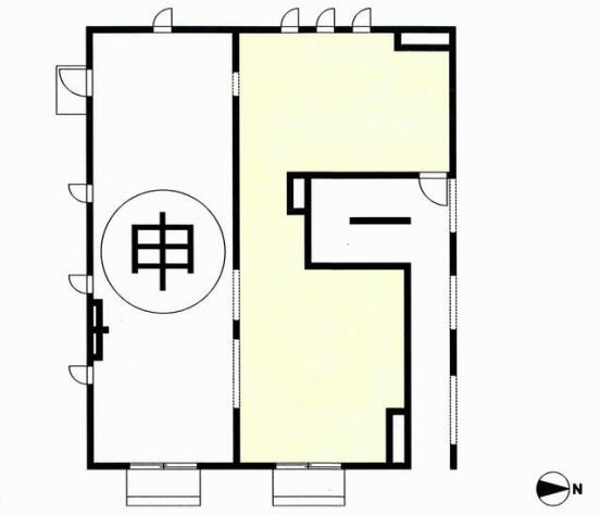 賃貸オフィス間取り図