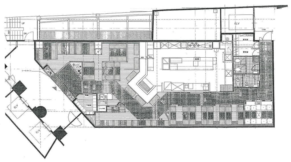 賃貸オフィス間取り図