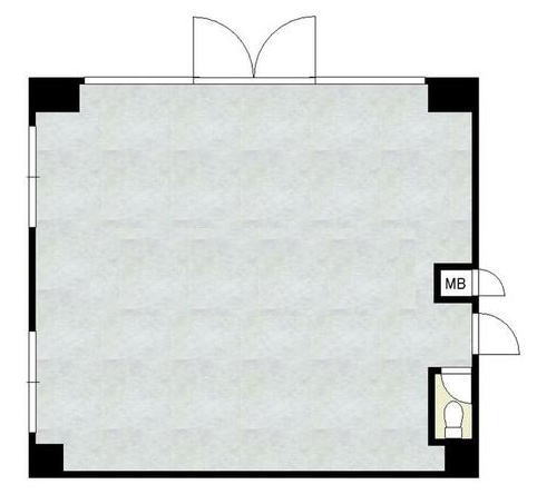 賃貸オフィス間取り図