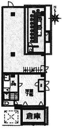 賃貸オフィス間取り図