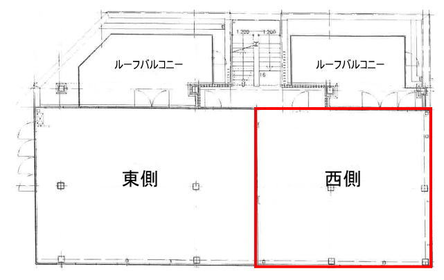 賃貸オフィス間取り図