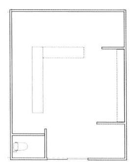 賃貸オフィス間取り図