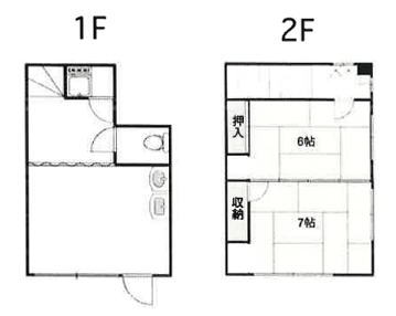 賃貸オフィス間取り図