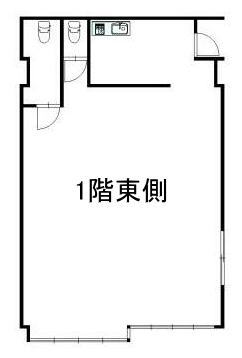 賃貸オフィス間取り図