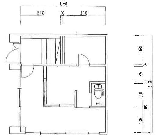 賃貸オフィス間取り図